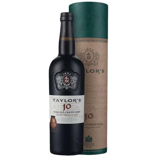 Taylors 10 Year Old Tawny Port In Gift Tube