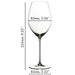 Riedel Veritas Champagne Wine Glasses Sizes