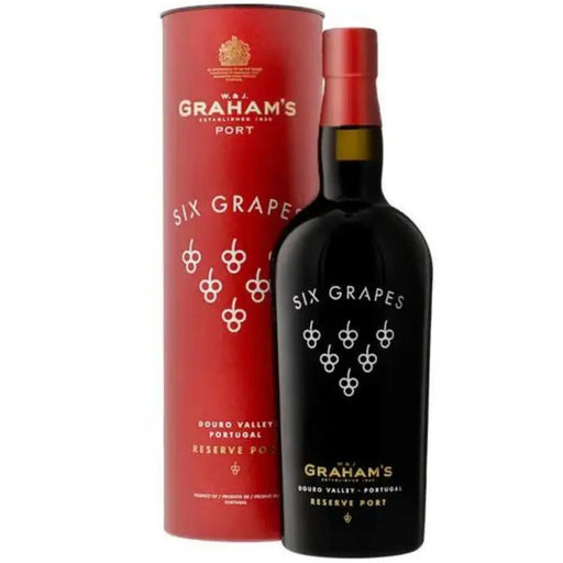 Graham's Six Grapes Ruby Port Gift Boxed