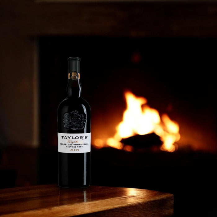 Enjoy Vintage Port By The Fire