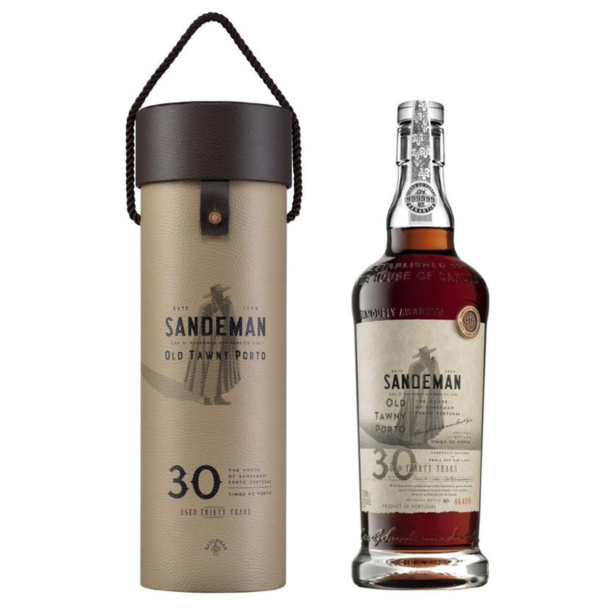 Sandeman 30 Year Old Tawny Port In Gift Tube 75cl — Cotswold Port Co